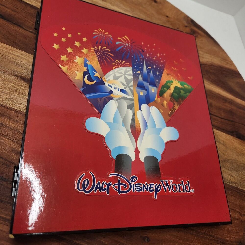 Disney Parks Autograph Album Lake Buena Vista Souvenir 8x10 Black Pages